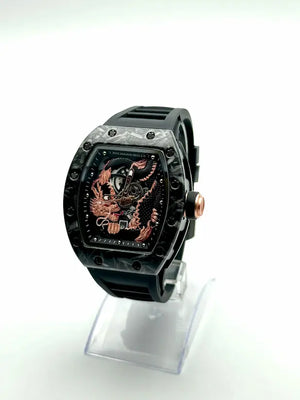 RELOJ RM™ DRAGON ZAFIRO💎| PULSO GRADUABLE Y CALENDARIO