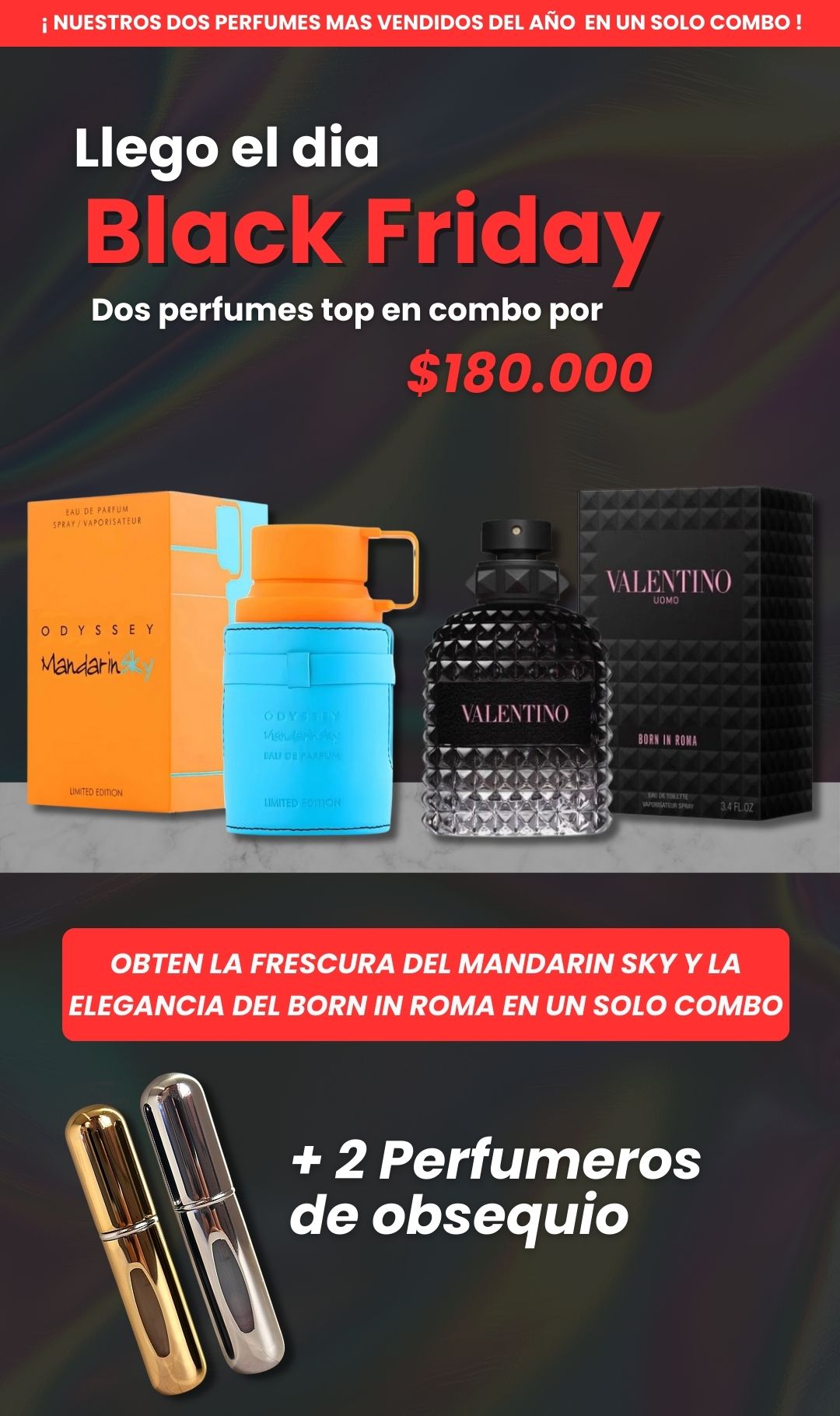 2 perfumes en combo especial 🔥Elegante + Atrevido